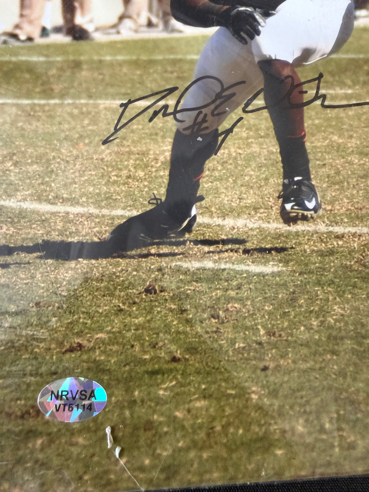 David Wilson #4 — Autographed Picture (NRVSA Certified)