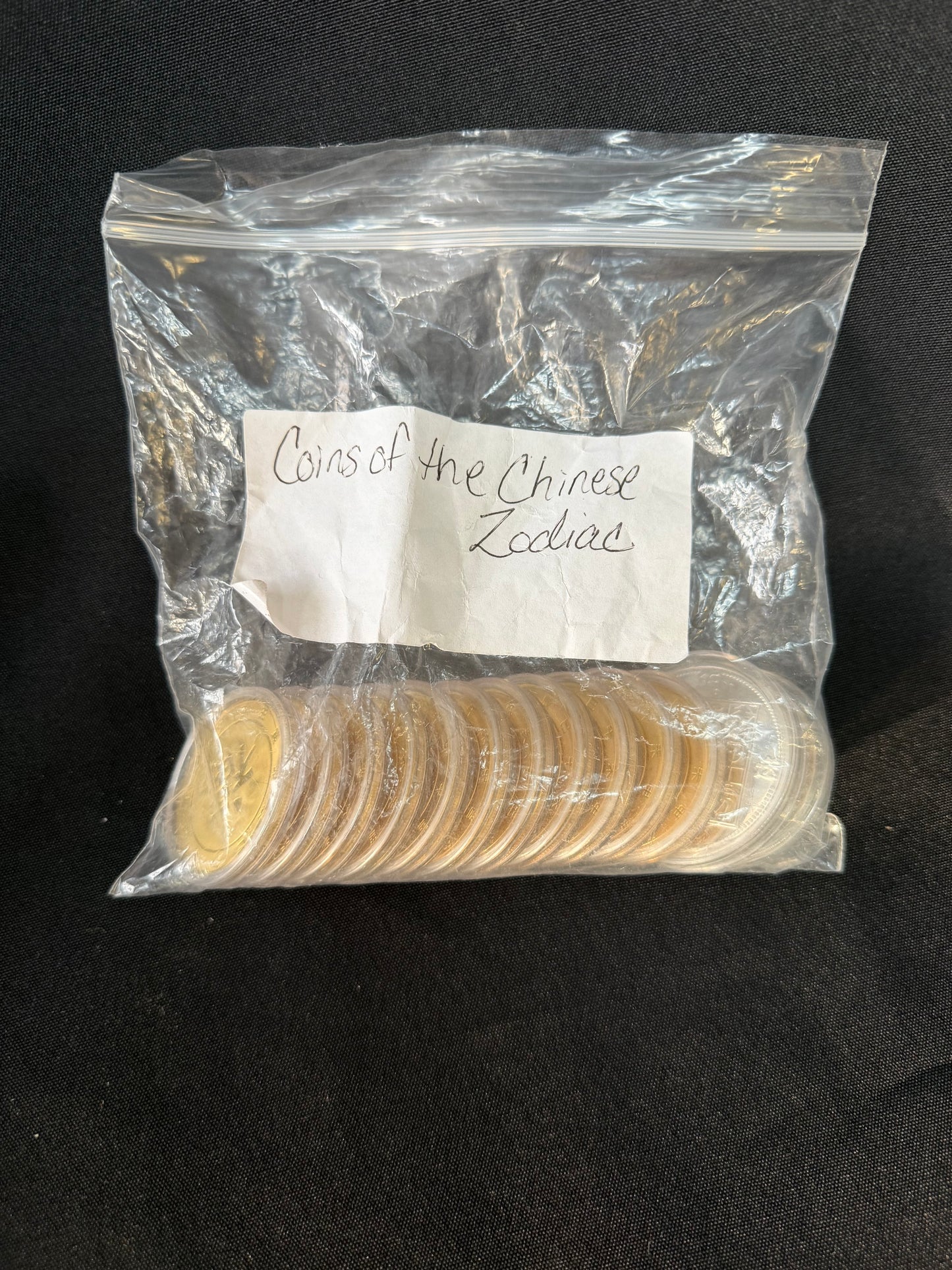 Coins of the Chinese Zodiac - set of 13