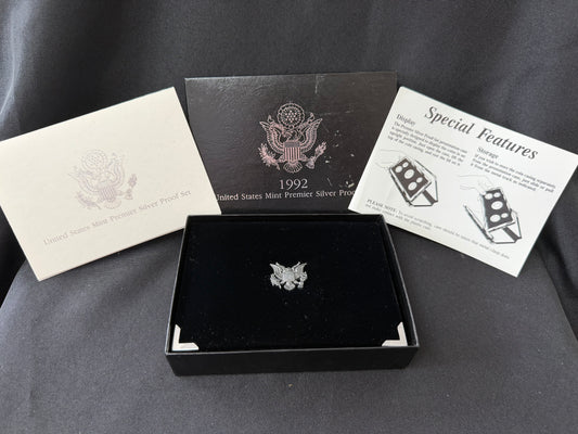 United States Mint Premier Silver Proof Set - 1992