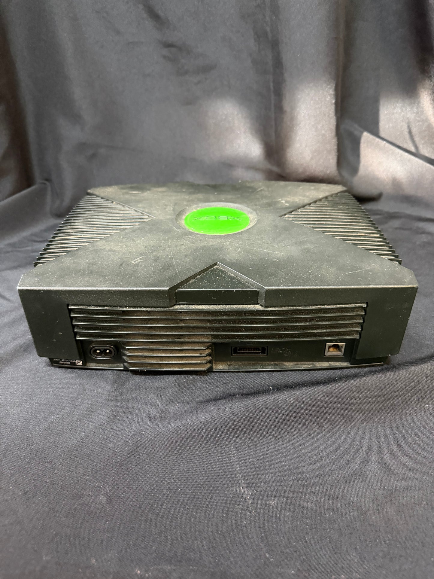 Original Xbox Console Bundle — Includes Memory Card & 2 MadCatz Controllers (Untested)