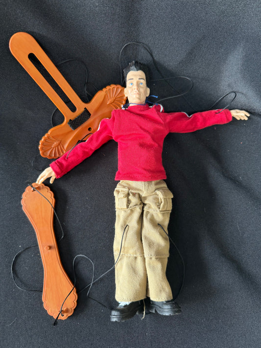 NSYNC Collectible Marionette Doll - 2000 Living Toyz - JC Chasez