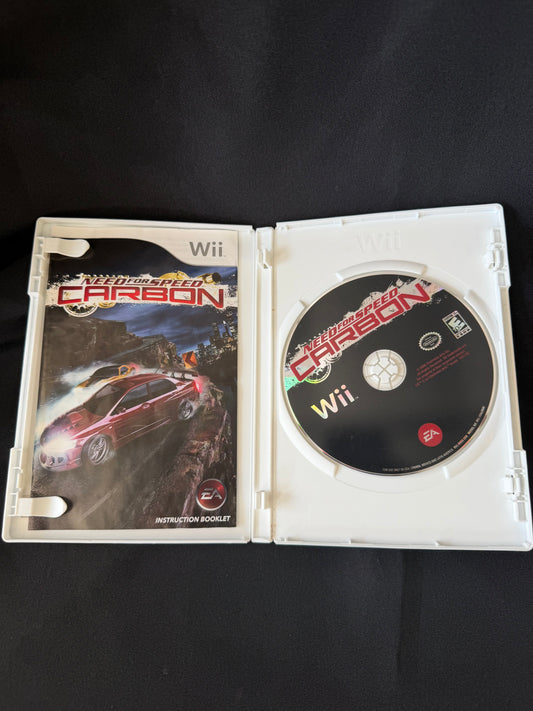 Need for Speed: Carbon (Nintendo Wii, Complete with Manual)