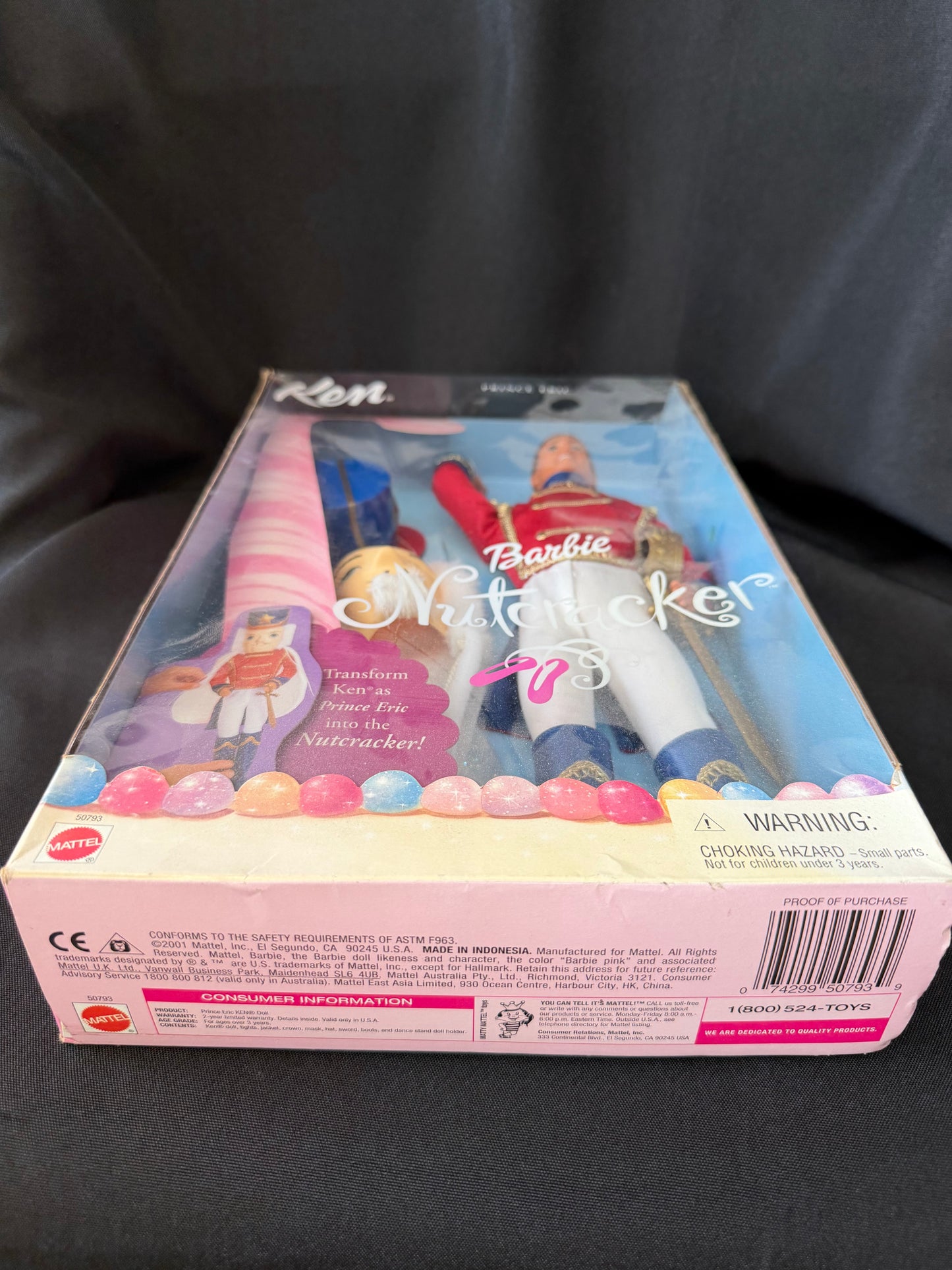 Barbie Ken as Prince Eric in The Nutcracker - 2001 Doll by Mattel