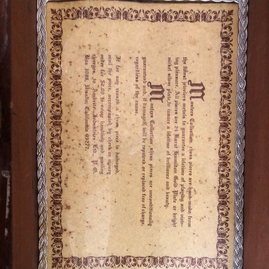 Master’s Collection Napoleonic Chess Set