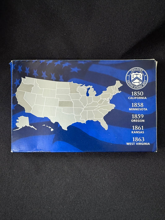 United States Mint 50 State Quarters Proof Set - 2005