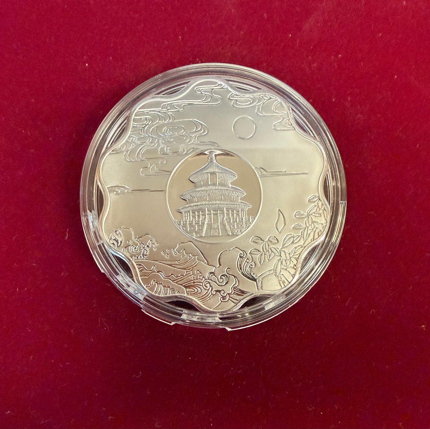 2008 Beijing Olympic Games Commemorative Medallion - Flower Shaped Mascots