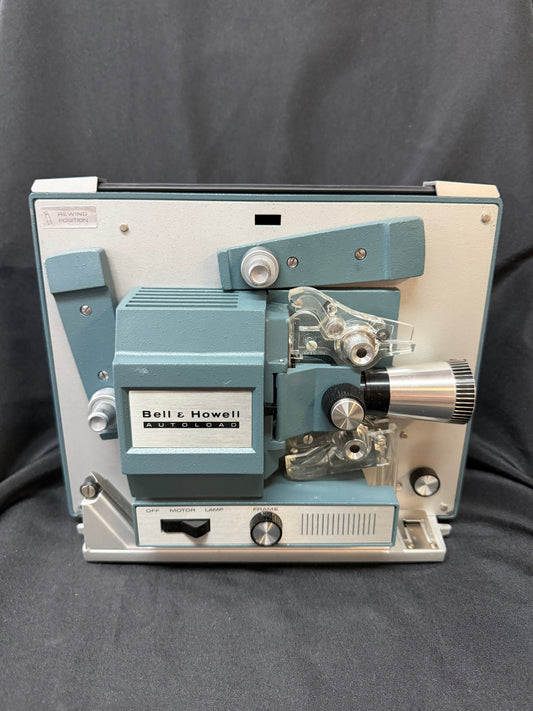 Vintage Bell & Howell Autoload Movie Projector - untested