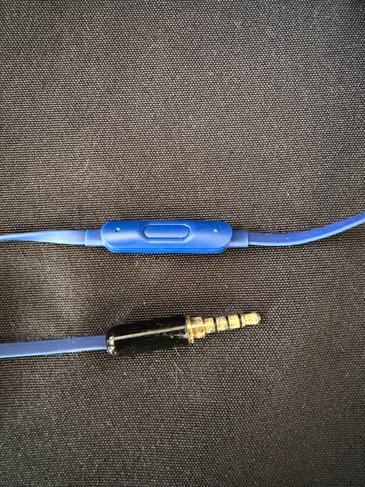 Beats EP Wired Headphones - blue & silver
