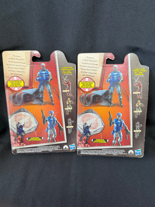 G.I. Joe — Cobra Parachute Trooper Figurines (Set of 2)