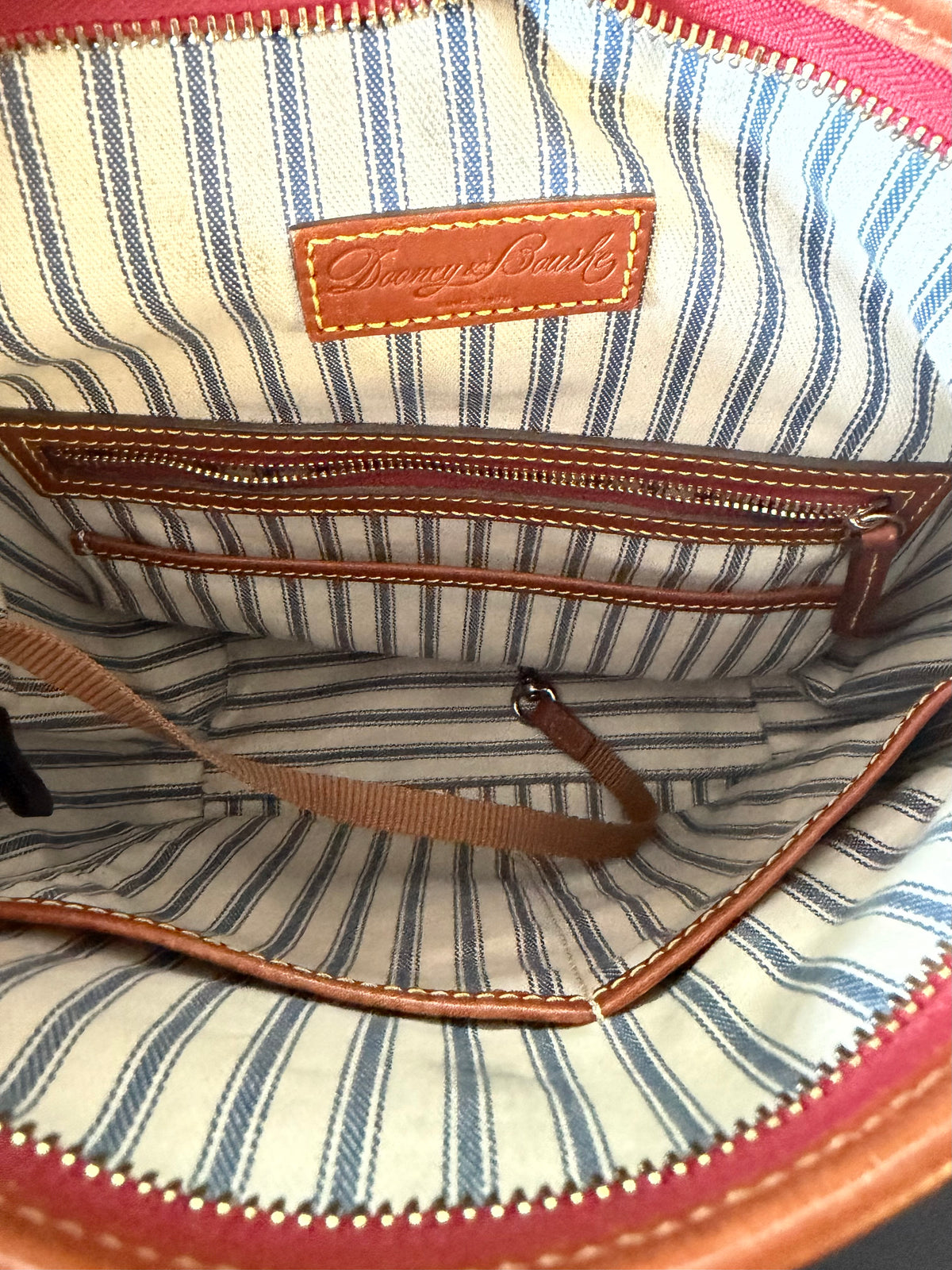 Dooney & Bourke — Wayfarer Hobo Shoulder Bag, Olive Green Nylon & Leather