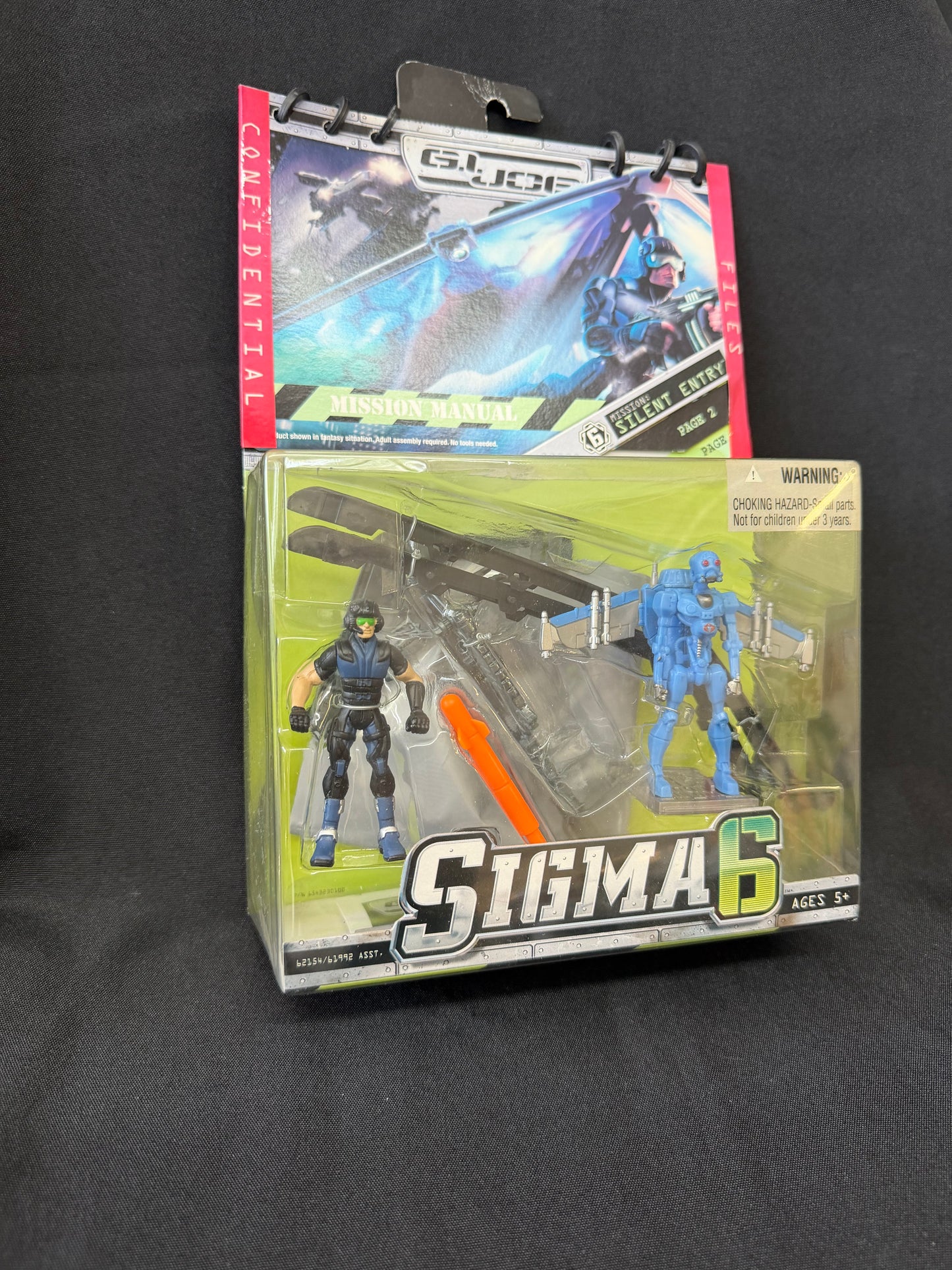 G.I. Joe Sigma 6 — Silent Entry Mission Figure Set