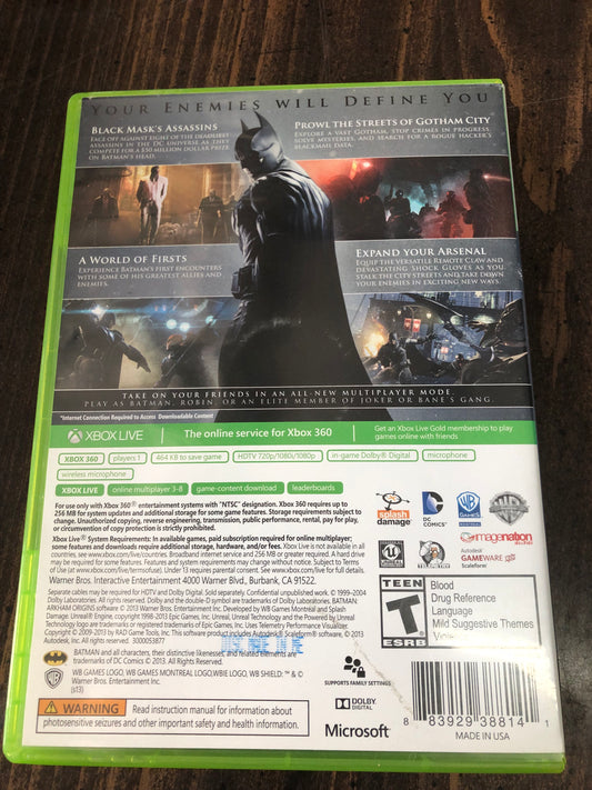 Batman: Arkham Origins (Xbox 360)