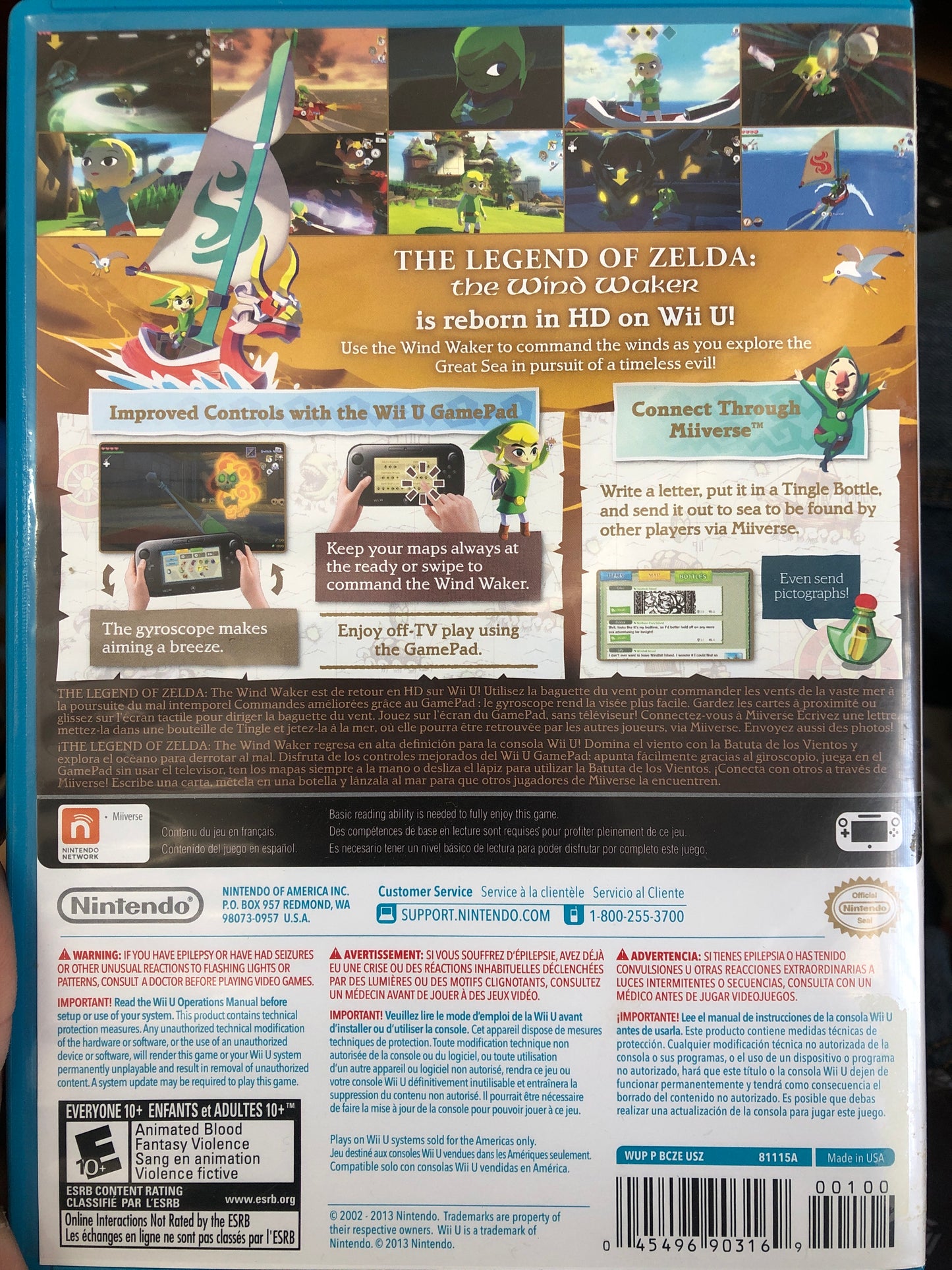 The Legend of Zelda: The Wind Waker HD (Wii U)