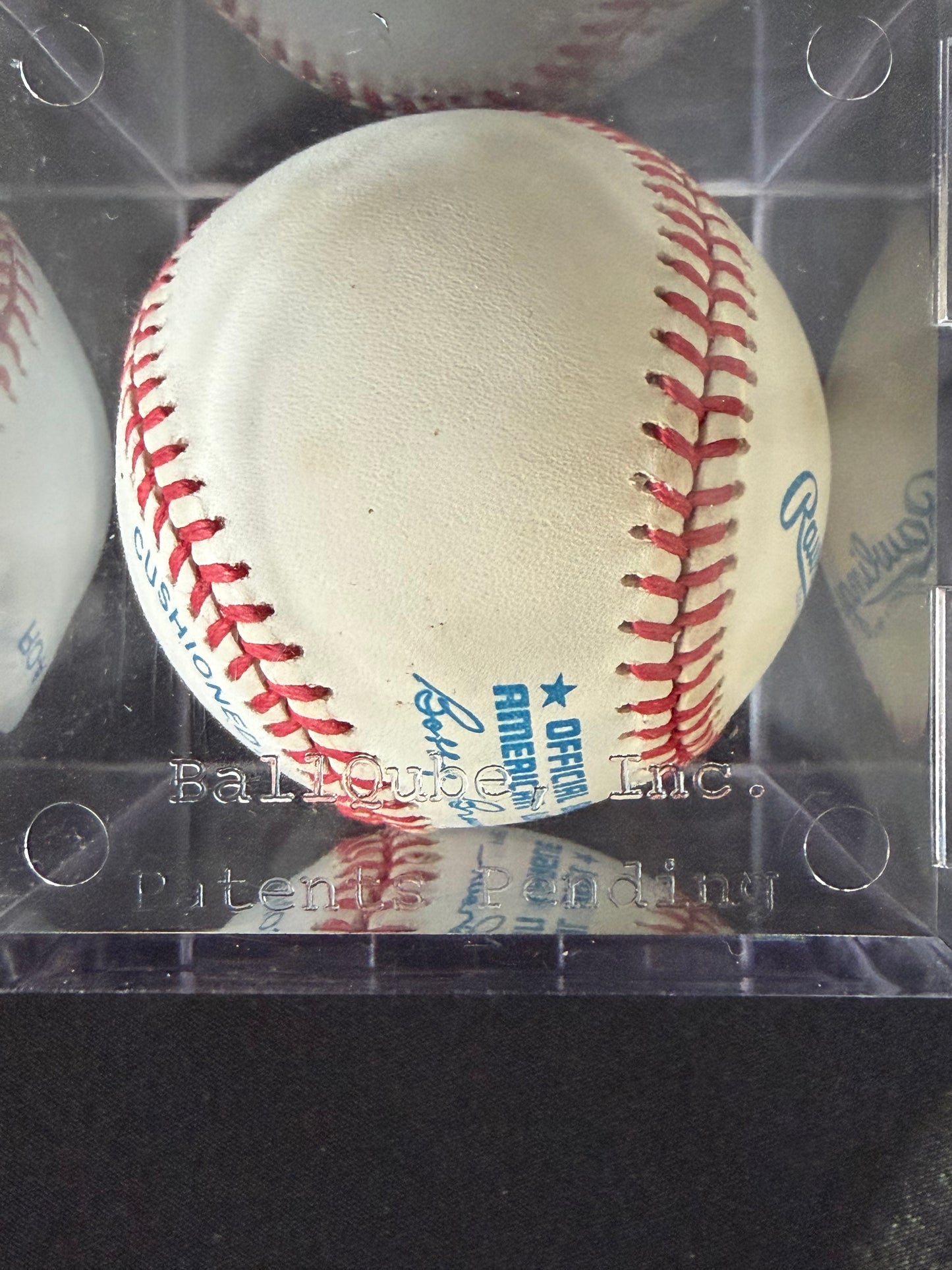 Nolan Ryan - "Nolan Knows Heat" Baseball Card and Autographed baseball