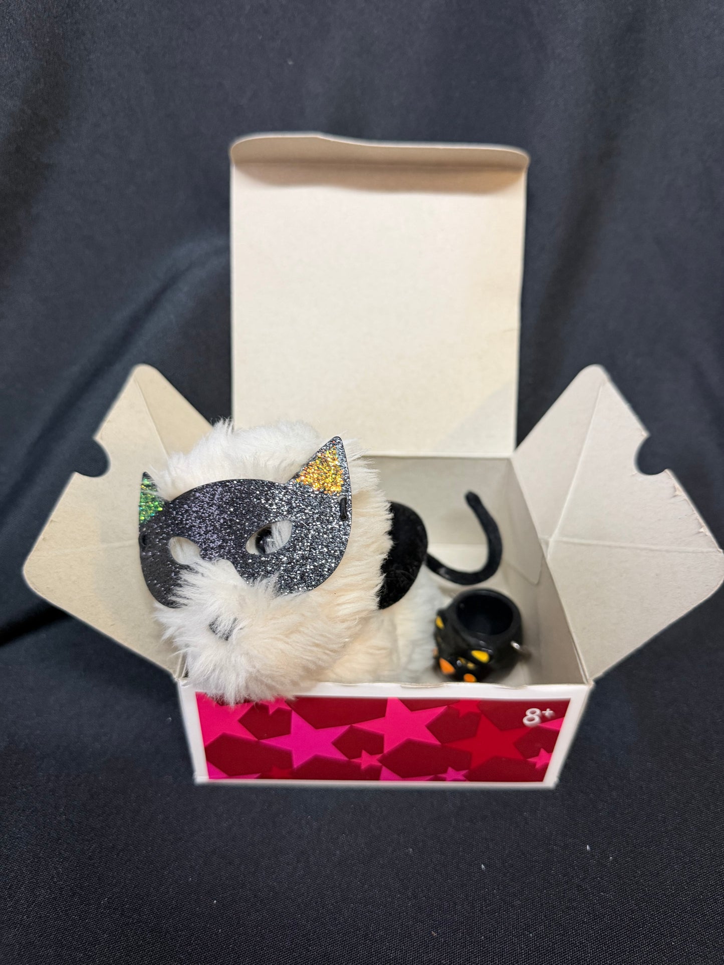 American Girl Doll "Coconut" Dog — with Halloween Cat Costume