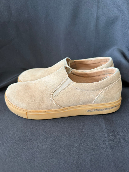 Birkenstock Oswego Suede Slip-On Casual Shoes — Men’s 8.5 (EU 41)