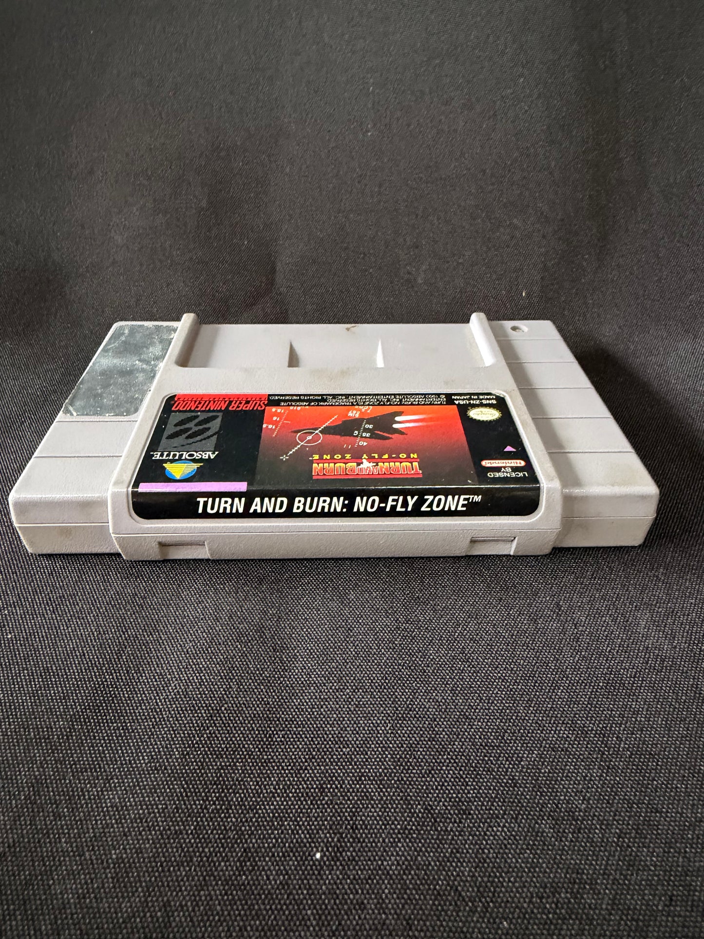 Turn and Burn: No Fly Zone — Super Nintendo (SNES)