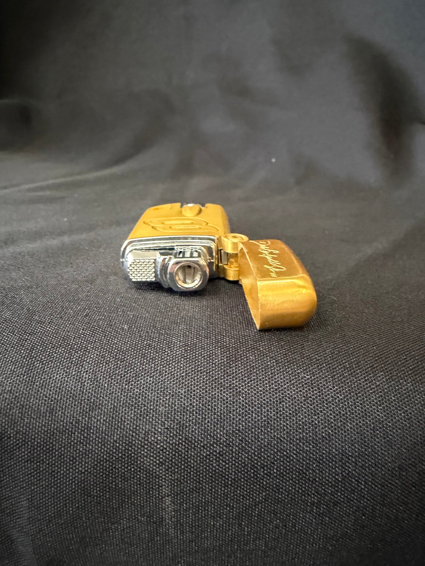 Dale Earnhardt Jr. 24K Gold-Plated NASCAR Butane Lighter
