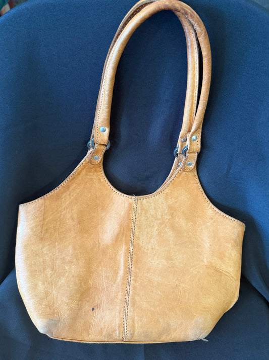 American West - Leather Purse, Horse Design
