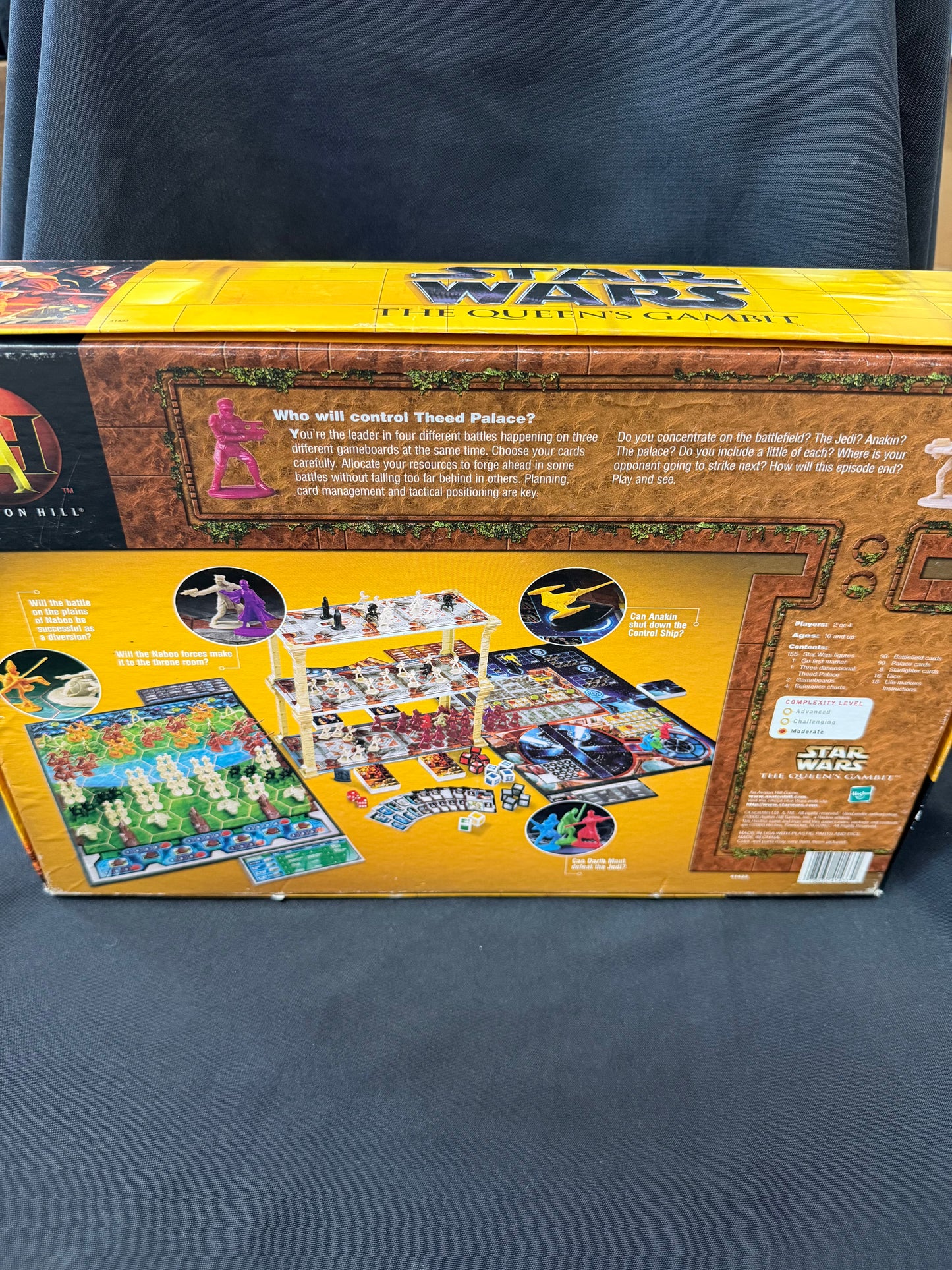 Avalon Hill — Star Wars: The Queen's Gambit Board Game (Open Box, Incomplete)