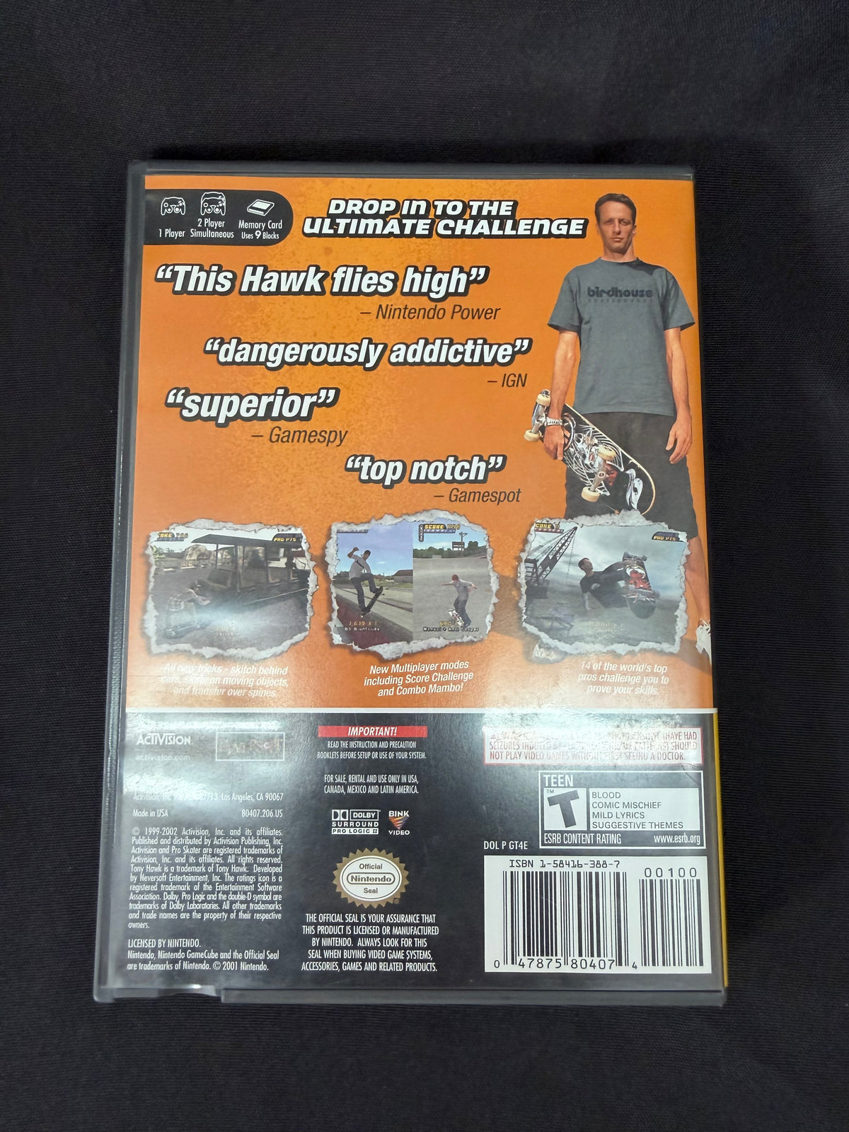 Tony Hawk 4 (Nintendo GameCube)