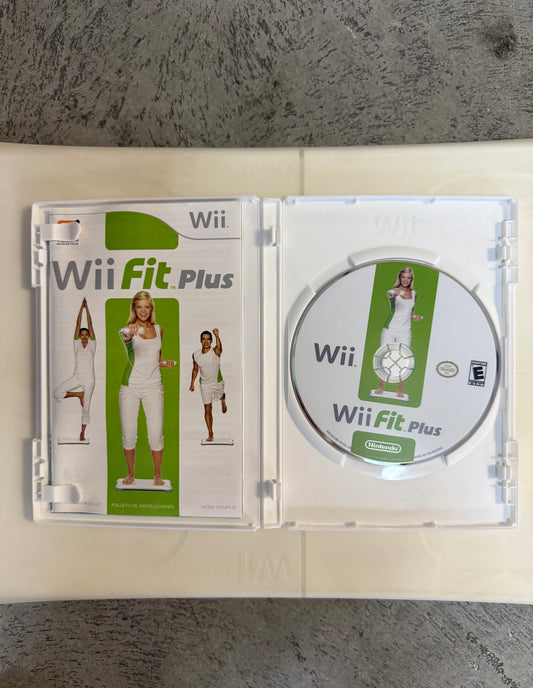 Wii Fit Balance Board And Wii Fit Video Game - untested