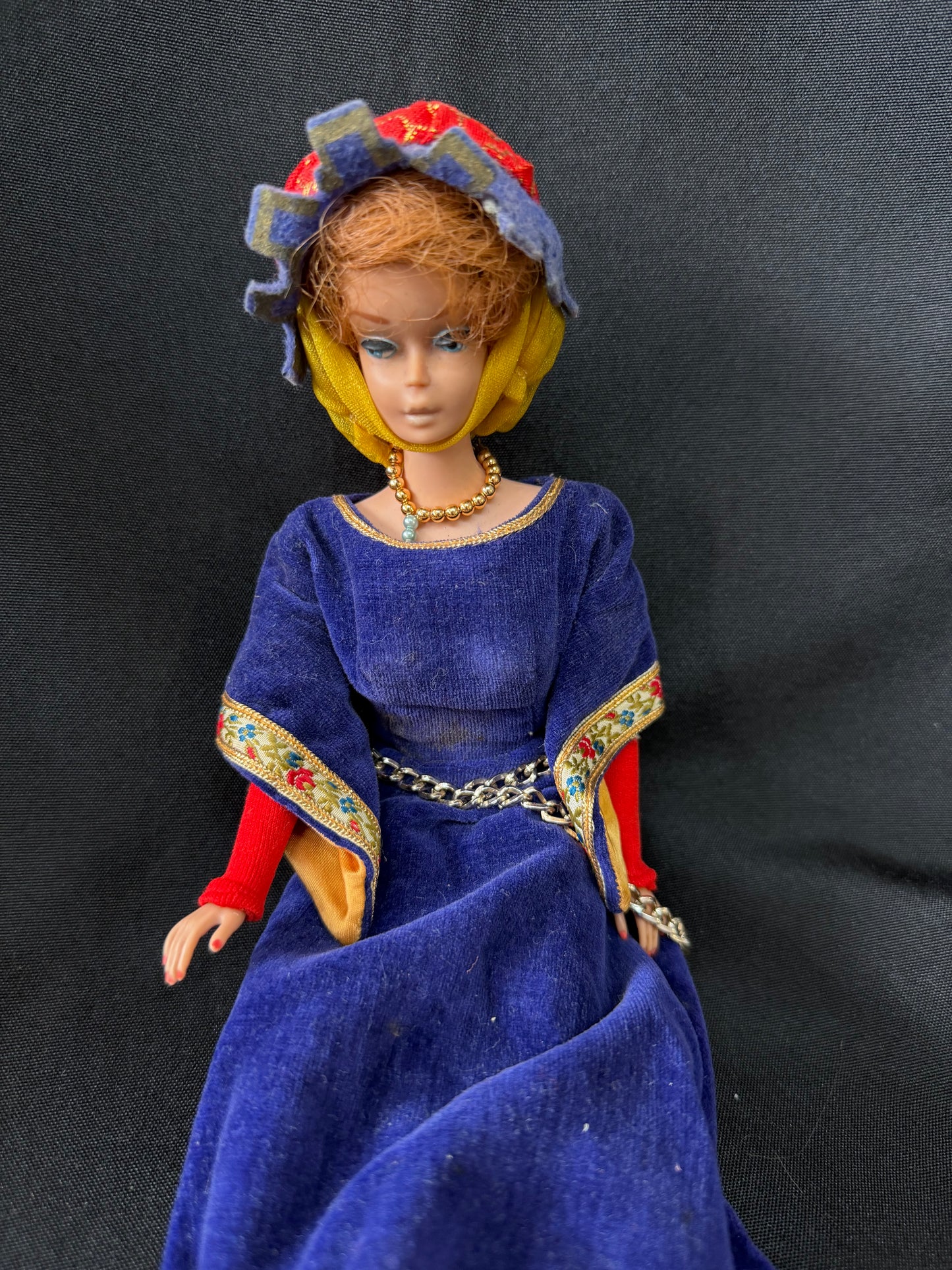 Vintage Mattel Barbie Doll - Dressed in "Guinevere" Gown
