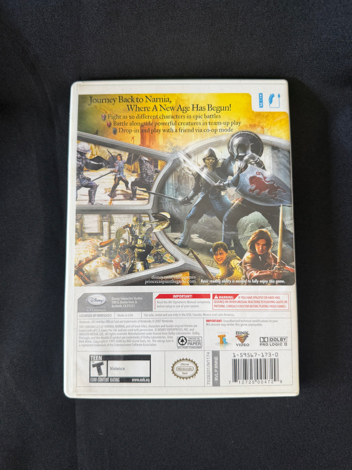 The Chronicles of Narnia: Prince Caspian (Nintendo Wii)