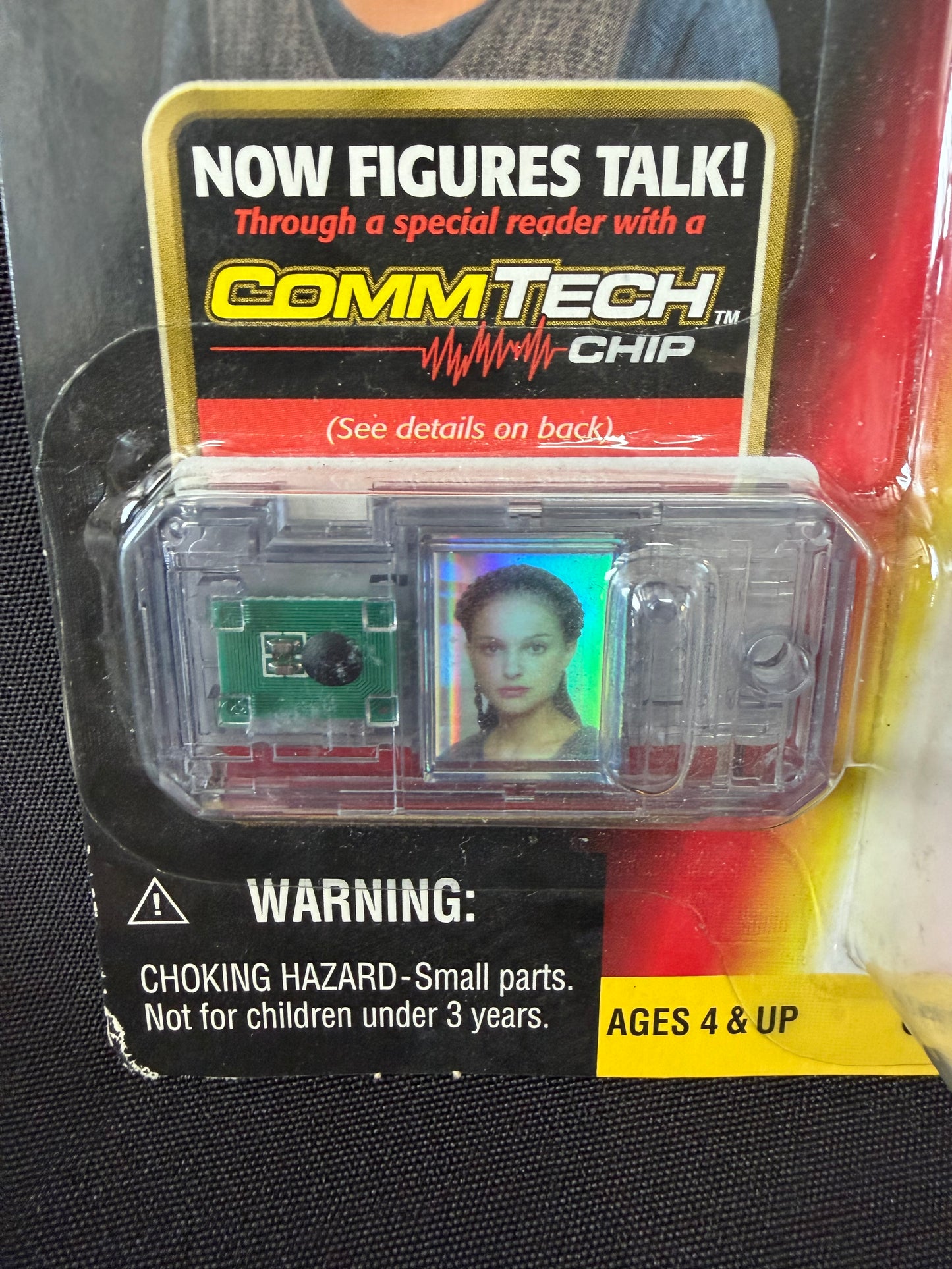 Star Wars Episode 1 — Padme Naberrie Action Figure with CommTech Chip (1998)