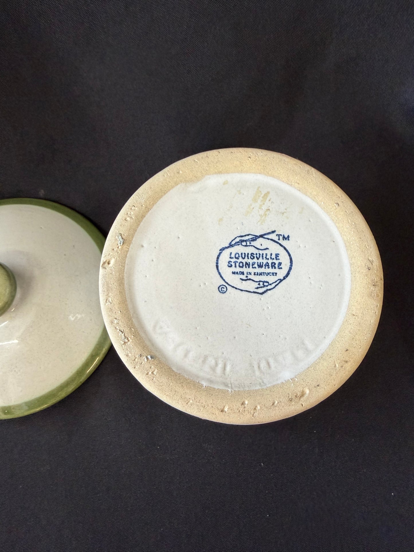 Louisville Stoneware Cookie Jars - Set of 2 Made in Kentucky