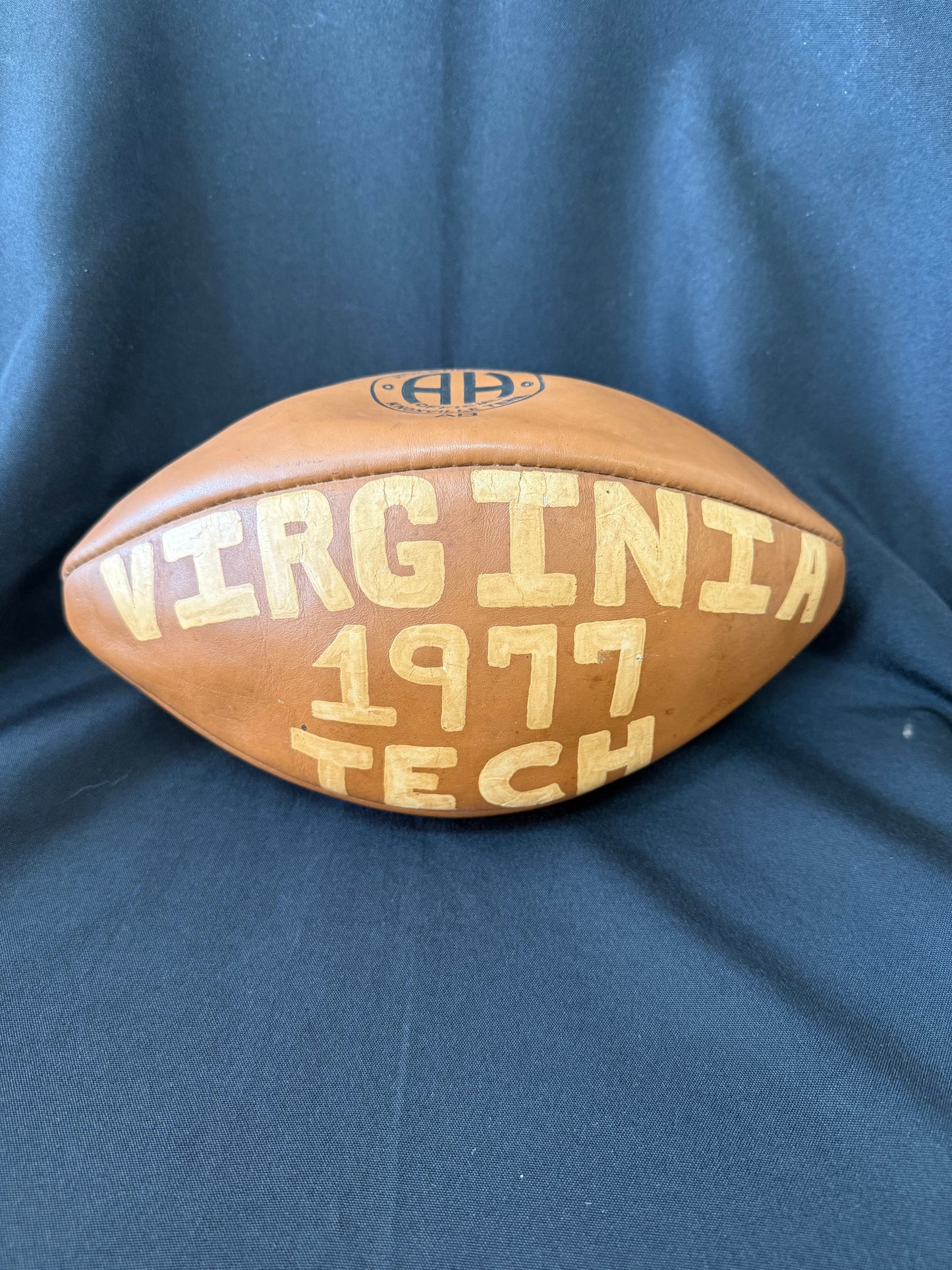 1977 Virginia Tech Signed Football