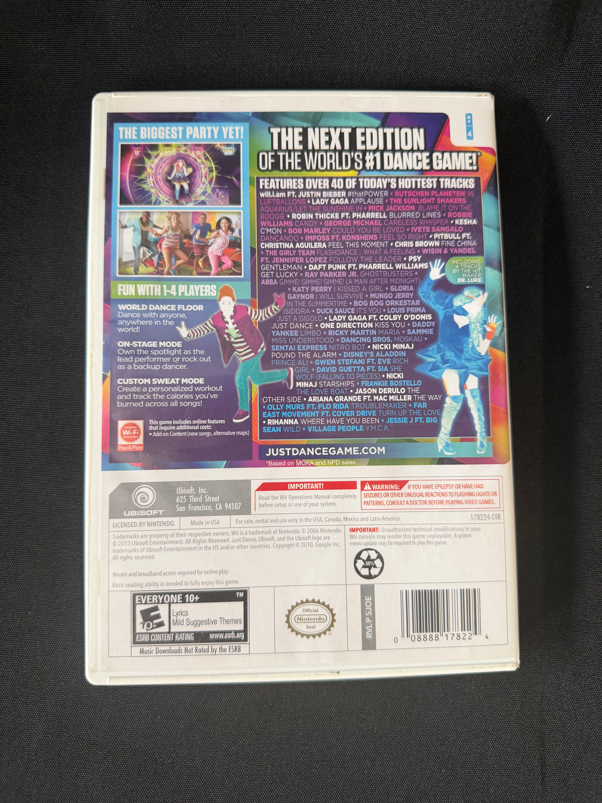 Just Dance 2014 (Nintendo Wii)