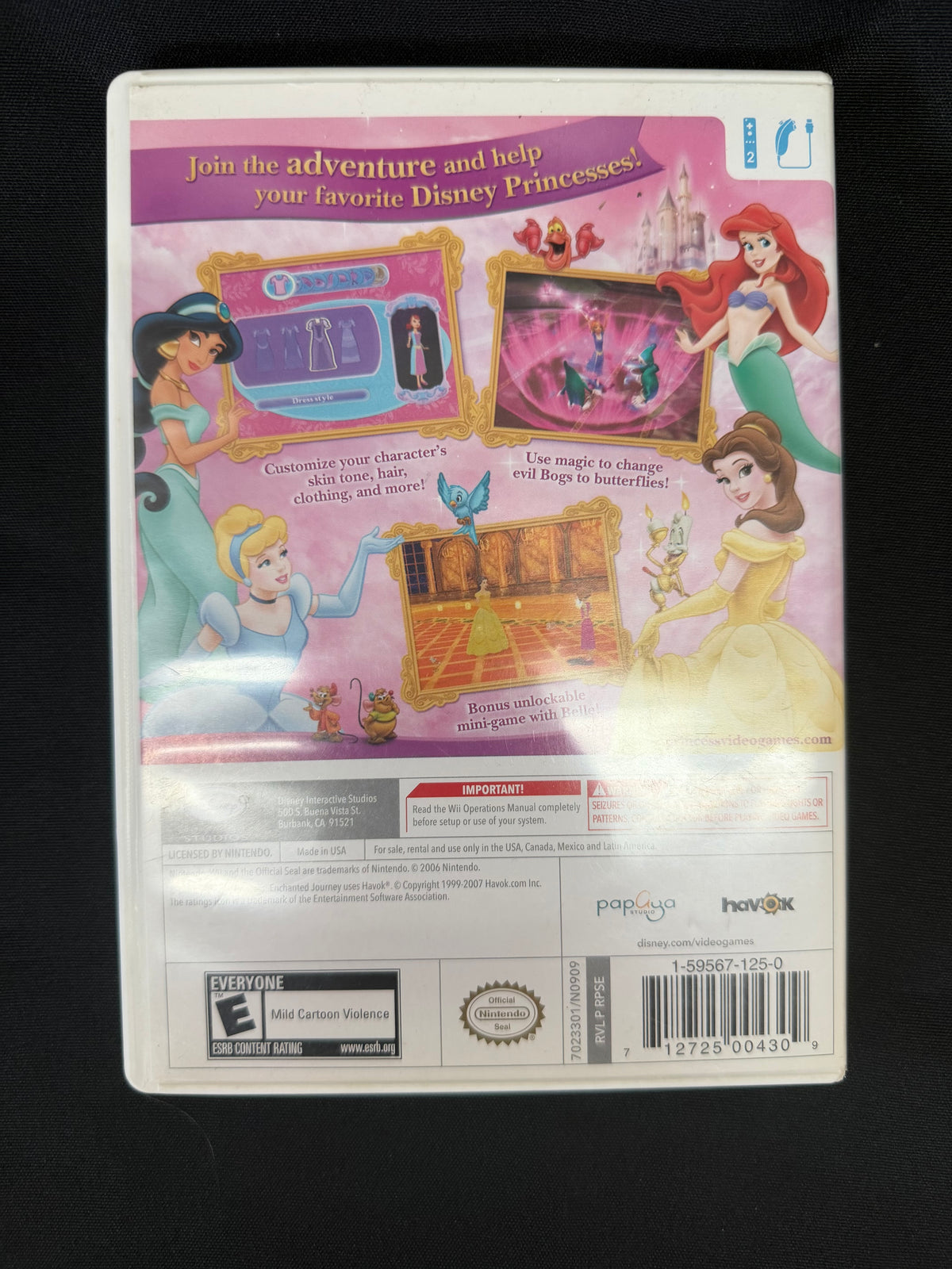 Disney Princess: Enchanted Journey (Nintendo Wii)