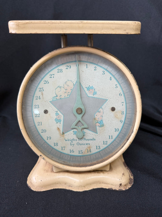 Vintage American Family Nursery Scale - 30lbs