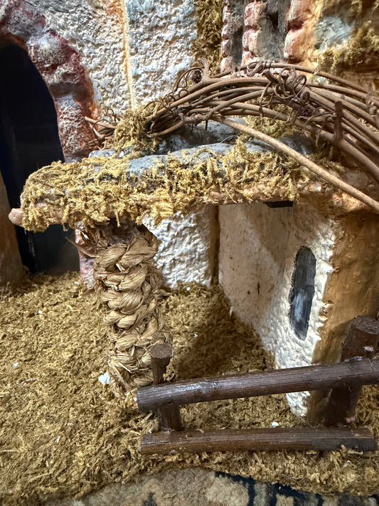 Vintage Department 56 Neapolitan “A Child is Born” 10-Piece Nativity Set