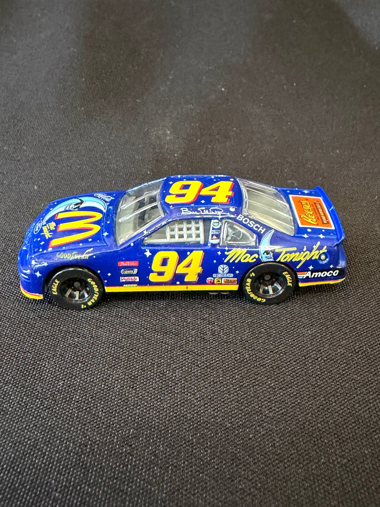 Racing Champions Die-Cast – Bill Elliott #94 “Mac Tonight” Ford Thunderbird NASCAR