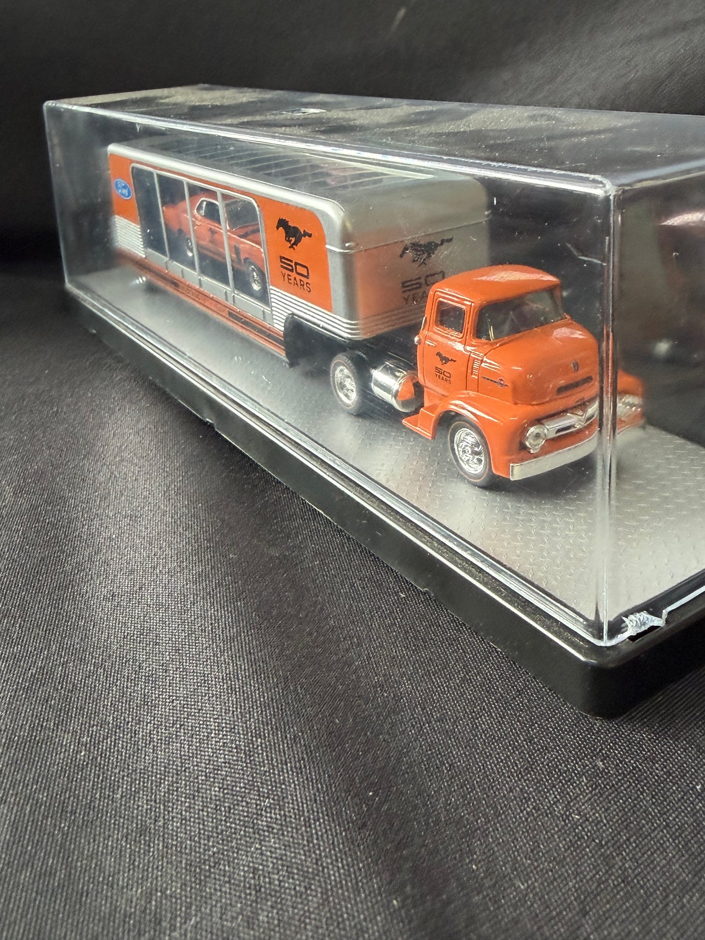 1956 Ford COE & 1970 Ford Mustang Boss 302 — Die-Cast R12 Premium Edition