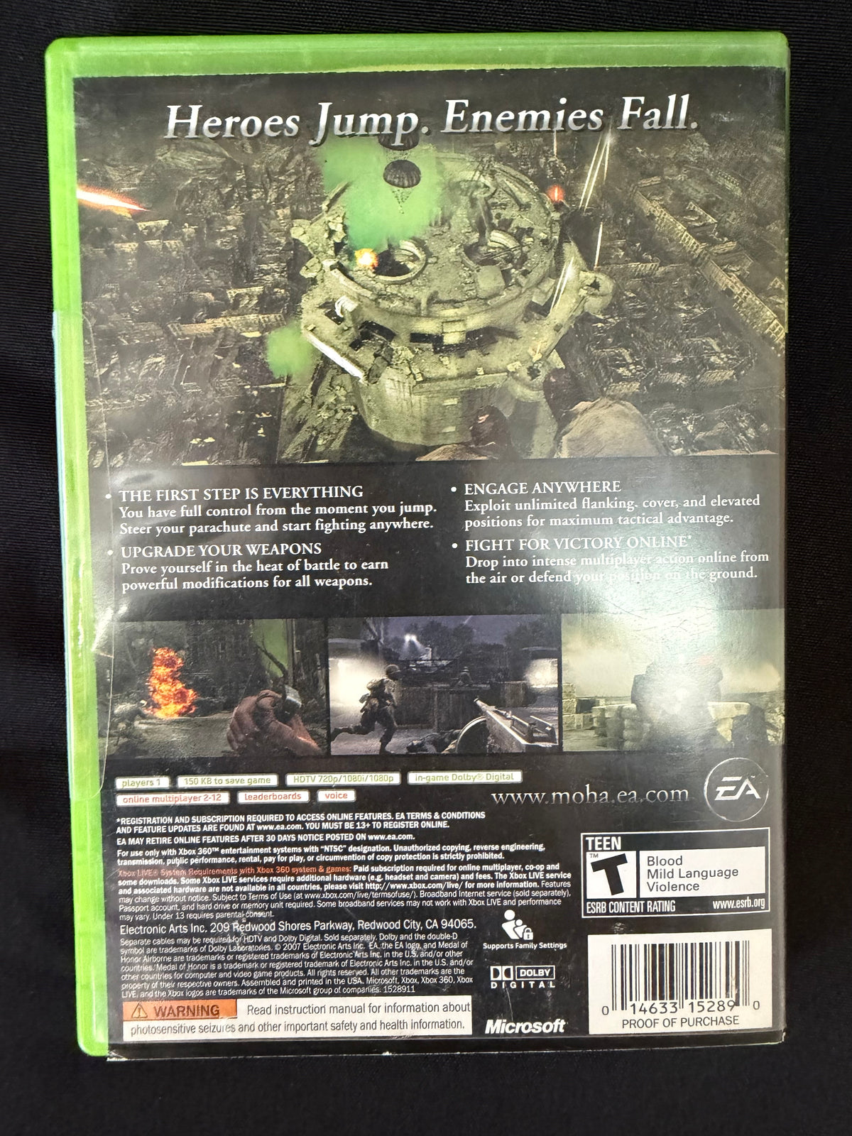 Medal of Honor: Airborne (Xbox 360, LIVE)