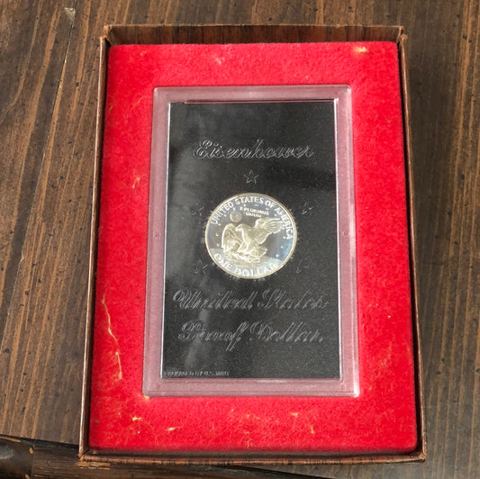 1971 Eisenhower Silver Proof Dollar Coin