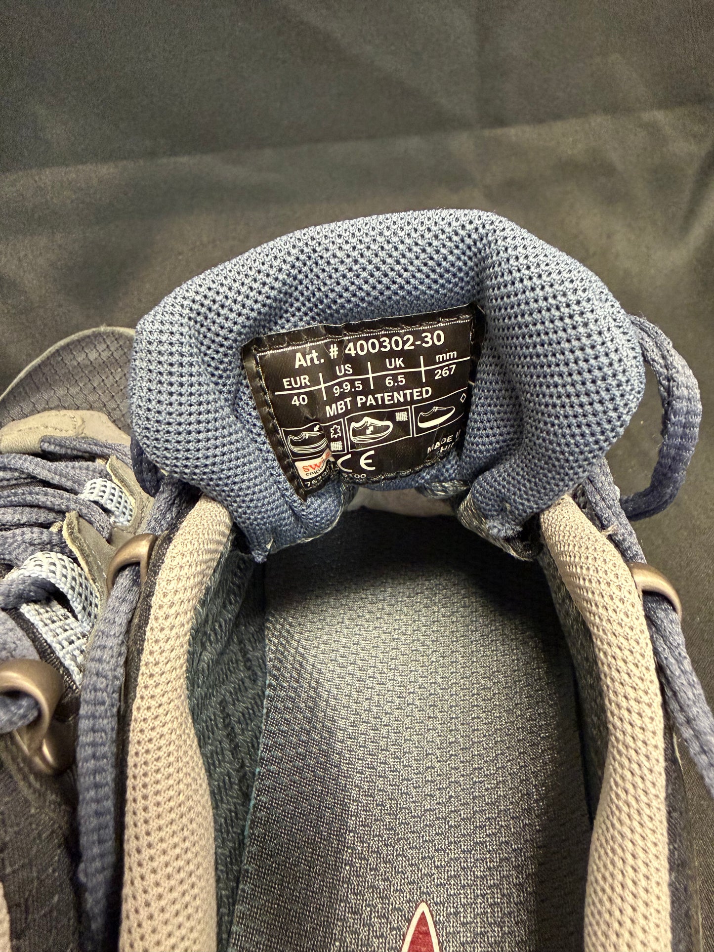 MBT Gore-Tex Athletic/Outdoor Shoes (black/gray/blue)