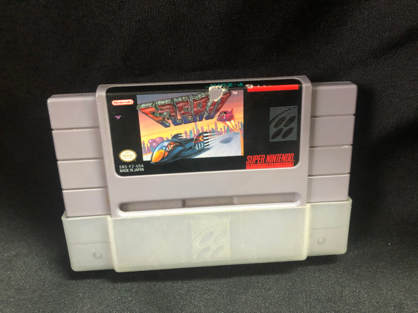 *Tested and Working* F-Zero (SNES) Cart Only