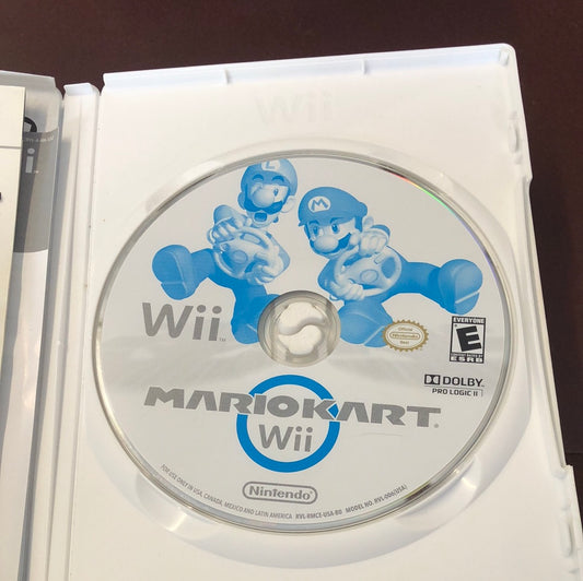Mario Kart Wii (2008) w/original manual