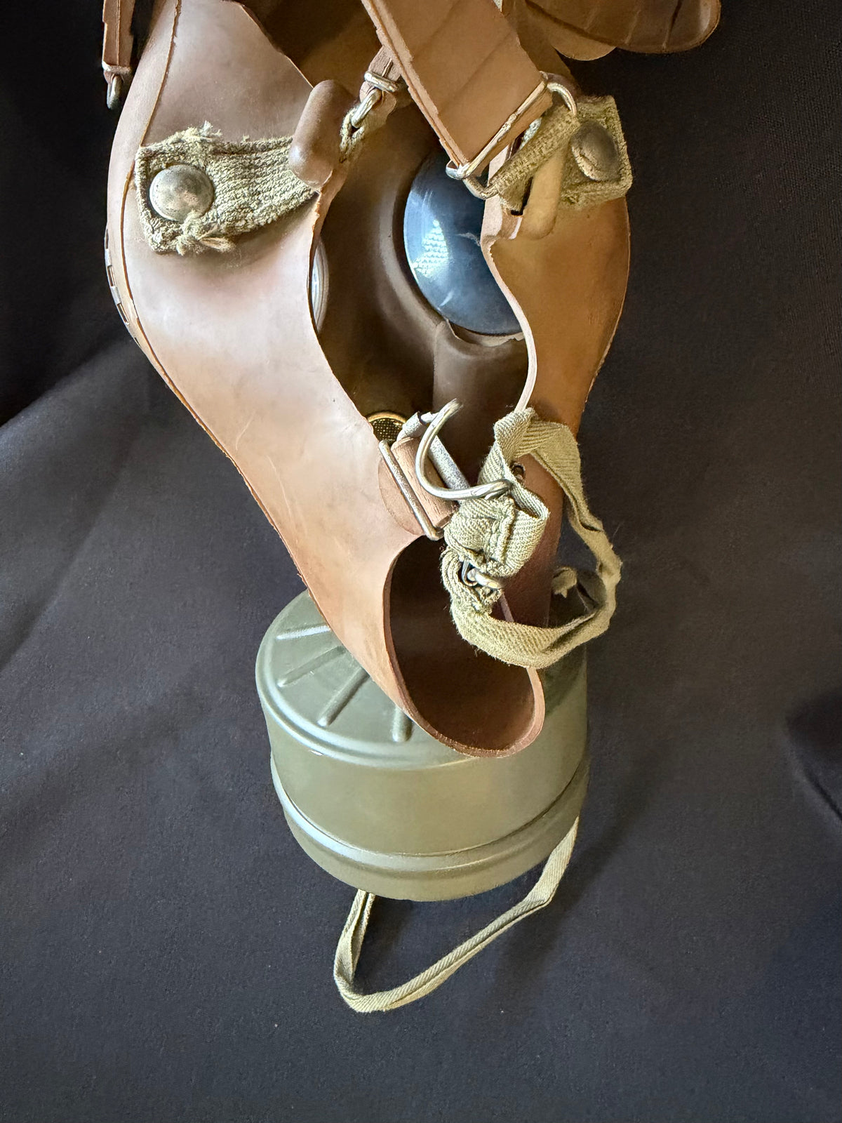 Cold War Era — Belgian M51 Gas Mask with FE 55 Green Filter