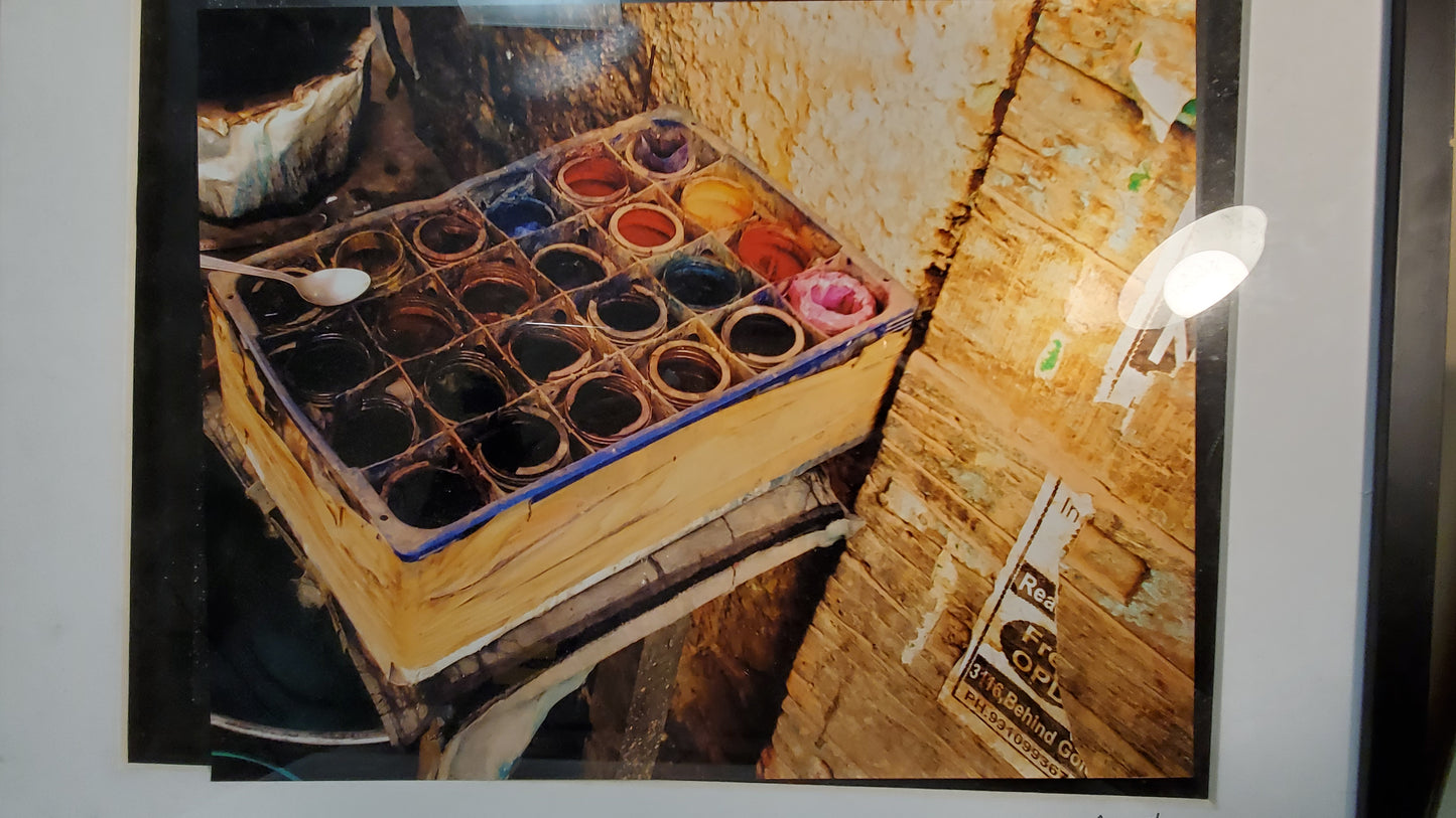 Paint Jars Print