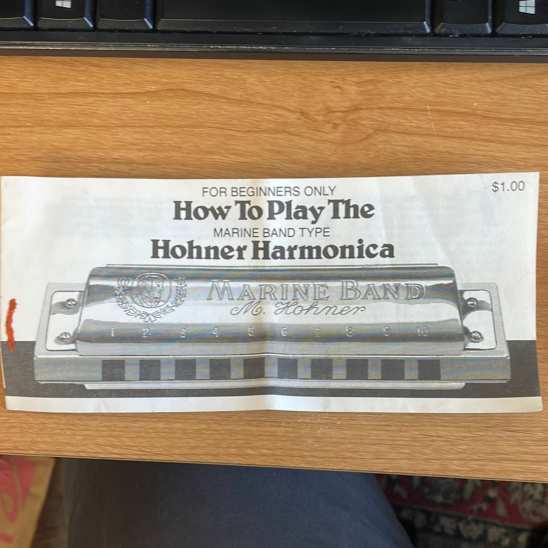 M. Hohner Marine Band Harmonica