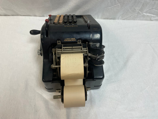 Vintage LC Smith and Corona Adding Machine