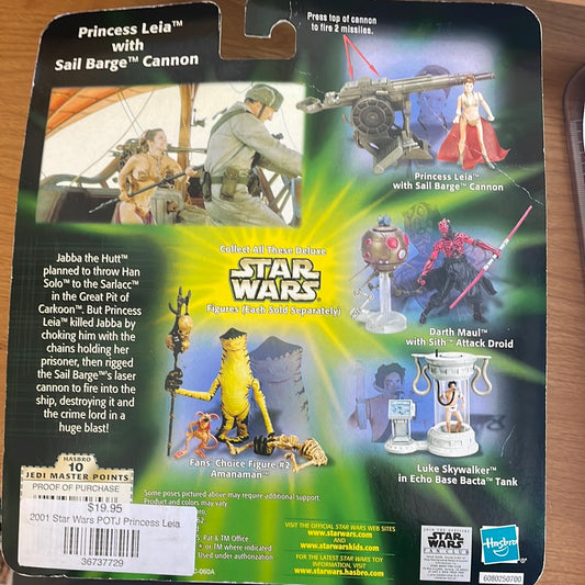 2001 Star Wars POTJ Princess Leia