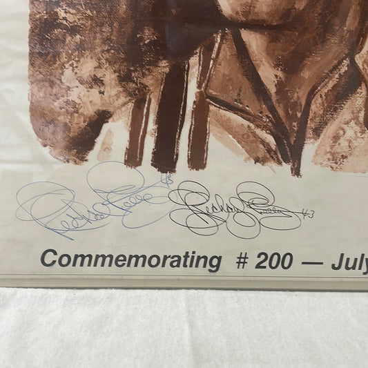 Autographed Richard Petty Poster - Goody's