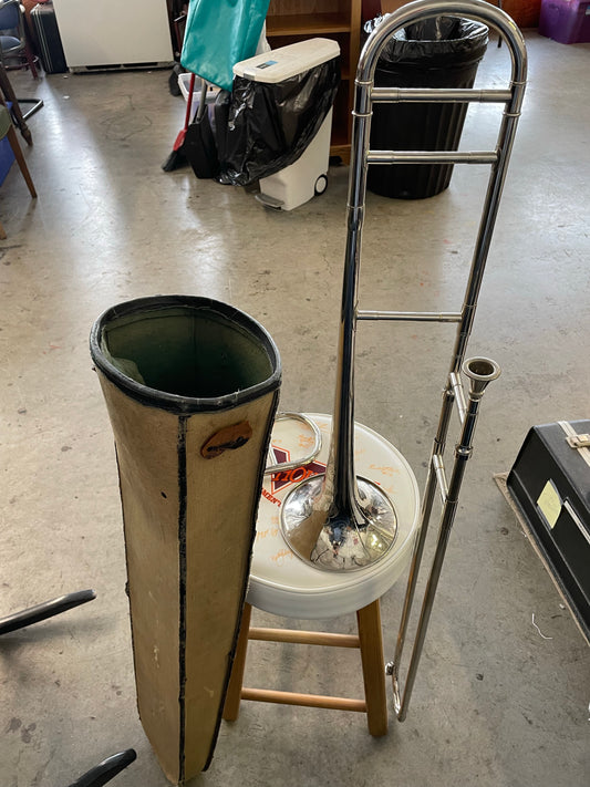 1925 Concertone Trombone made with Brass and German Silver