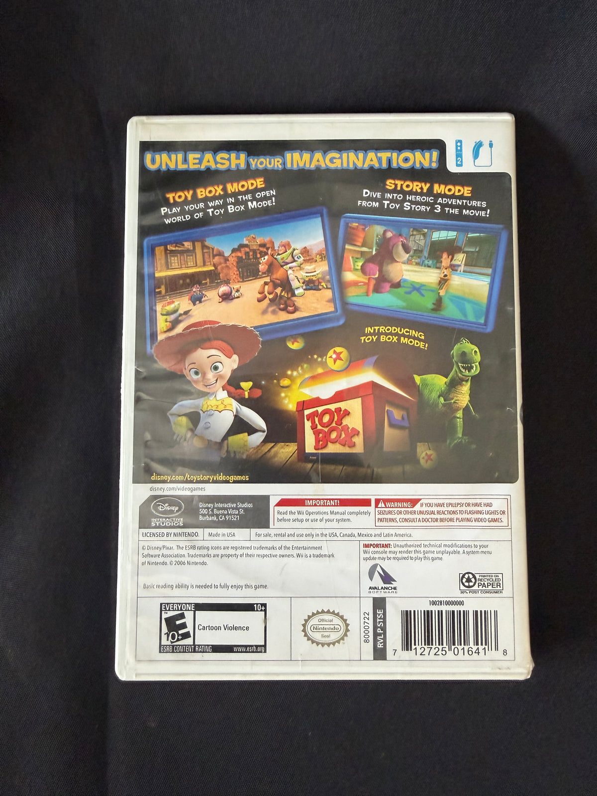 Toy Story 3: The Video Game (Nintendo Wii)